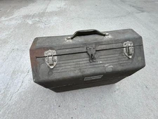 Vintage Simonsen Metal Type II Size 2 Mechanics Cantilever Toolbox Military