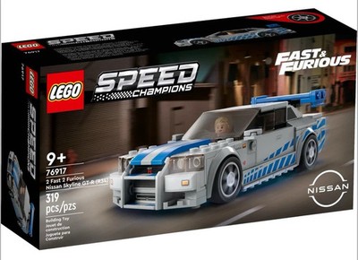 LEGO Speed Champions 2 Fast 2 Furious Nissan Skyline GT-R (R34) 76917
