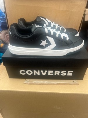 Converse Pro Blaze V2 OX Leather ''Black White'' Gr. UK 8 - BRANDNEU MIT KARTON