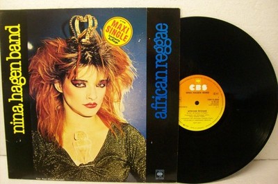 12'' NINA HAGEN BAND---AFRICAN REGGAE (LIMITED EDITION) (NM)