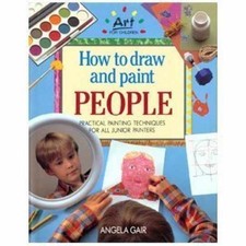 How to Draw and Paint People - Hardcover, by Gair Angelach - Very Good b
