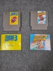 Nintendo NES Super Mario Bros 2 & 3 w Manuals Authentic Tested Lot
