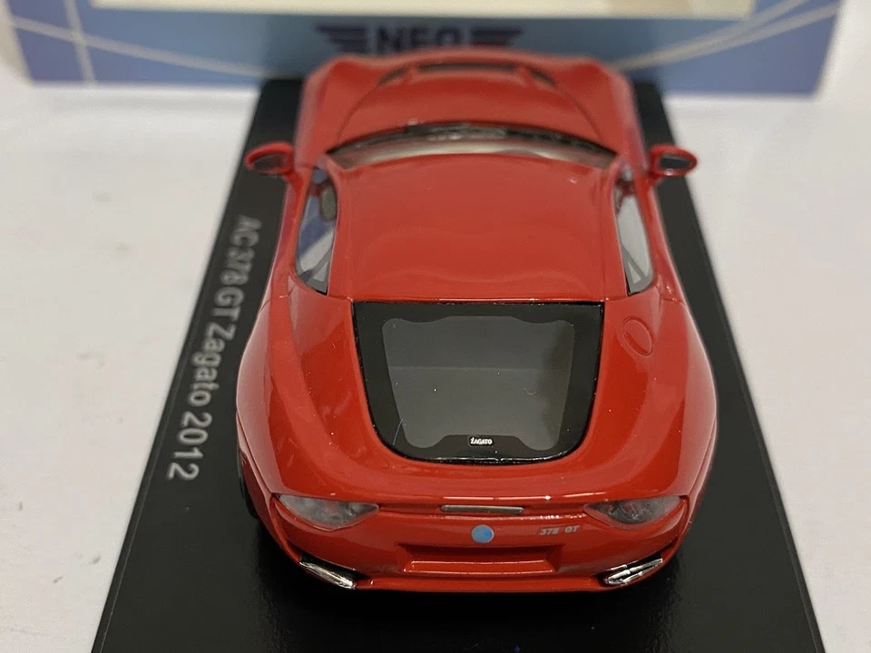 NEO SCALE MODELS AC 378 GT Zagato Red 1:43 resin auto - Immagine 4 di 4