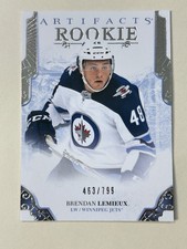 2017-18 Upper Deck Artifacts Rookie Brendan Lemieux #RED219  463/799 Near Mint