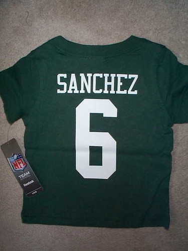 ($22) New York NY Jets MARK SANCHEZ nfl INFANT BABY Jersey Shirt 18M 18 Months