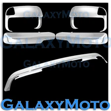 Dodge Ram 2500+3500 Chrome Bug Deflector Hood Guard+Towing Mirror+Arm Cover