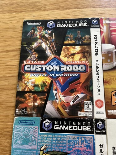 X6 Outer Boxes Only JPN Nintendo Gamecube Zelda, Pikmin, Chibi Robo Harvest Moon - Picture 8 of 17