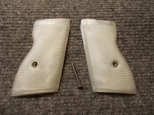 Custom Grips for FEG PA-63, PA-675 Pearl White