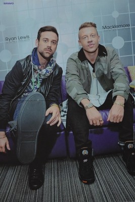 MACKLEMORE & RYAN LEWIS - A3 Poster (ca. 42 x 28 cm) - Clippings Fan Sammlung