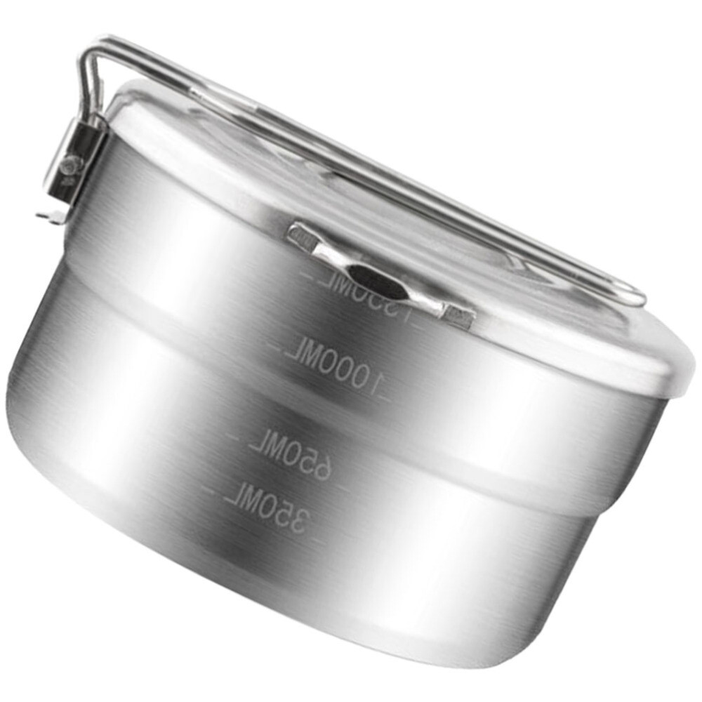 Cubiertos para acampar al aire libre camping suministros comida almuerzo al aire libre