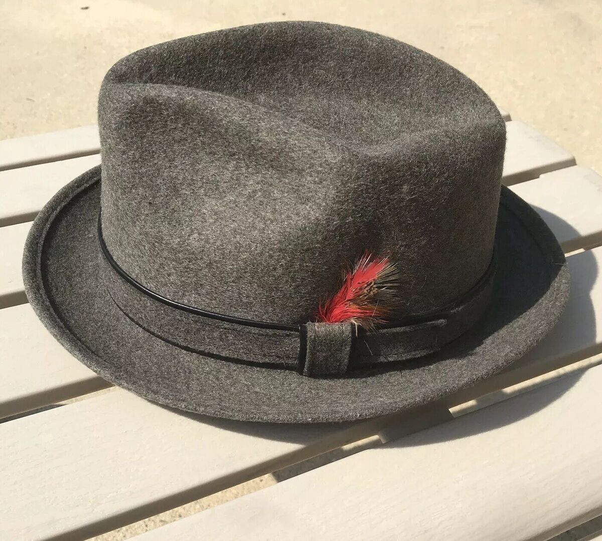 Vintage Morfelt 71/8 100% Wool (Made in USA) hall of fame Vintage Morfelt 71/8 100% Wool (Made in USA) hall of fame