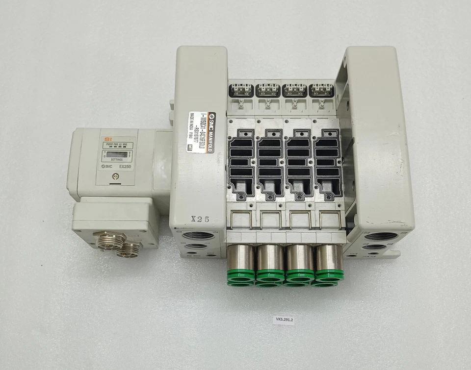 Dispositif SMC EX250 SI Avec Manifold SMC I-VV5QC41-04C16FSDLO - Photo 2/4