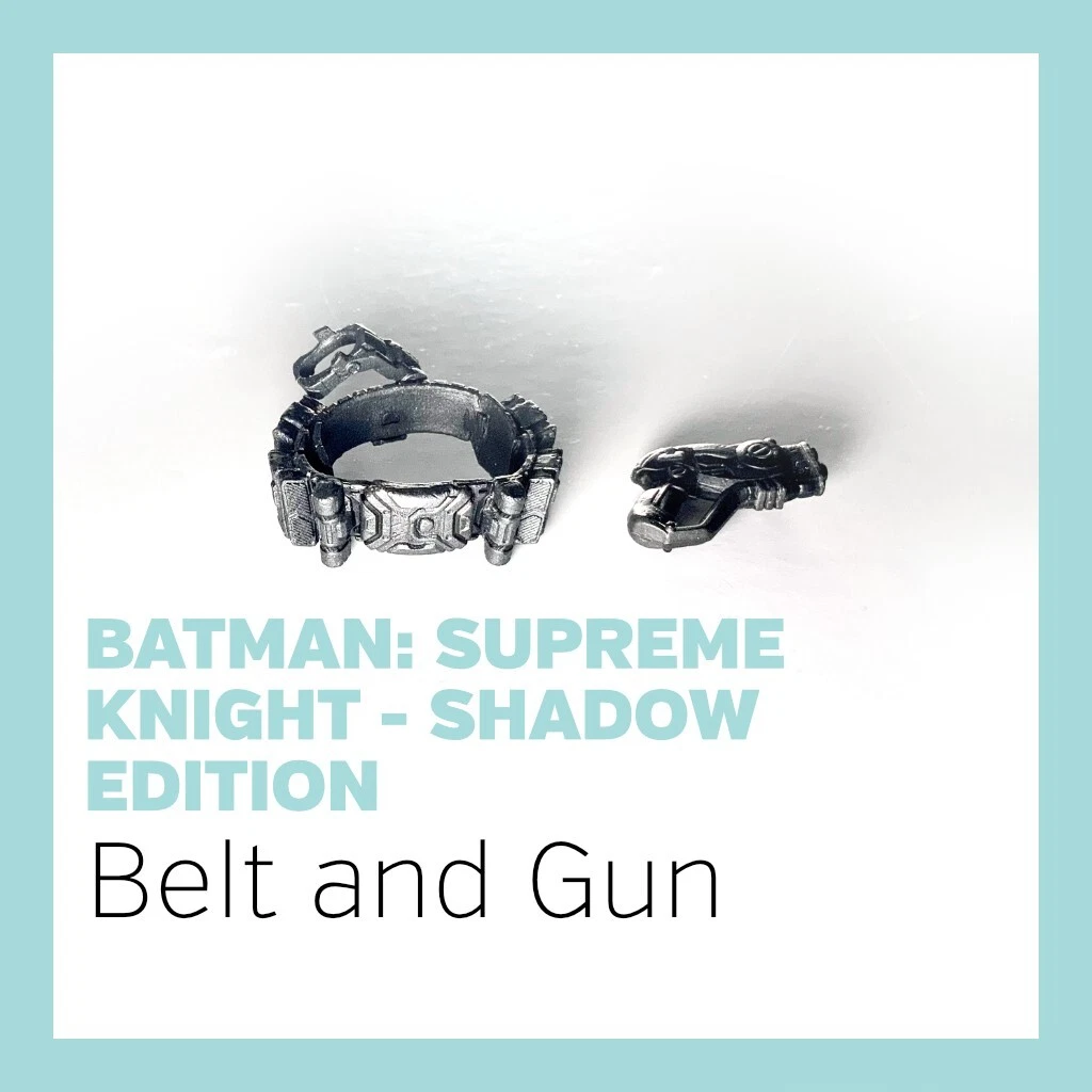 Mezco ONE:12 Collective Batman: Supreme Knight: Shadow Edition ceinture et pistolet