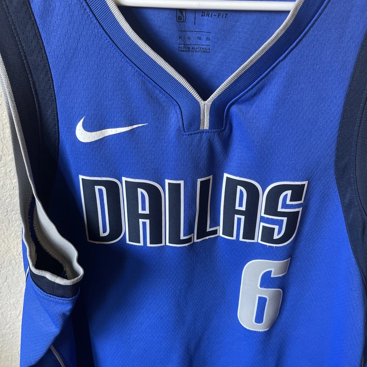 dallas mavericks 6 on jersey