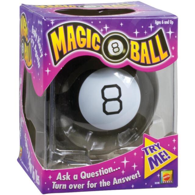 Classic Mattel Magic 8 Ball Toy Vintage 