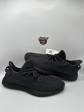 Adidas Yeezy Boost 350 V2 Black Non-Reflective FU9006 Men’s Sneakers Size 16