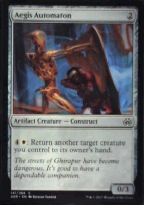 Aegis Automaton - Aether Revolt: #141, Magic: The Gathering Nm R150