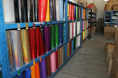 0,34 Yard Gelb PU Zum Selbermachen Handwerk Vinyl T-Shirts Hitze Presse Transfer Schneider Plotter - Bild 5 von 6