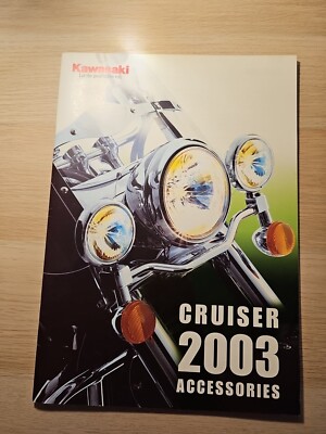 KAWASAKI Motorrad CRUISER Accessories Prospekt 2003