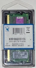 Kingston ValueRAM 2 GB SO-DIMM 1066 MHz DDR3 Memory (KVR1066D3S7/2G)