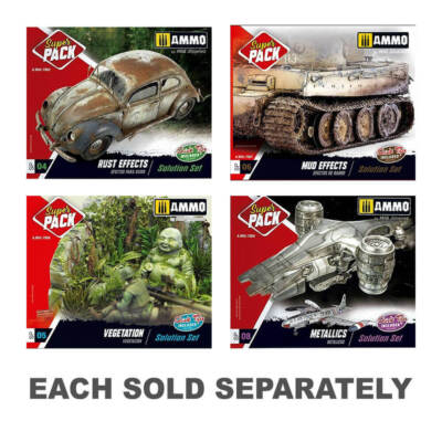 Ammo by Mig Jimenez Super Pack High Quality Perfect Solution for Casual Modeller