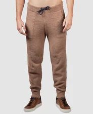 $84 Natori Men's Regular-Fit Brown Stretch Drawstring Waist Sweatpants Size L