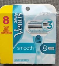 Gillette 8pkVenus Women Smooth Razor Refill Cartridges 