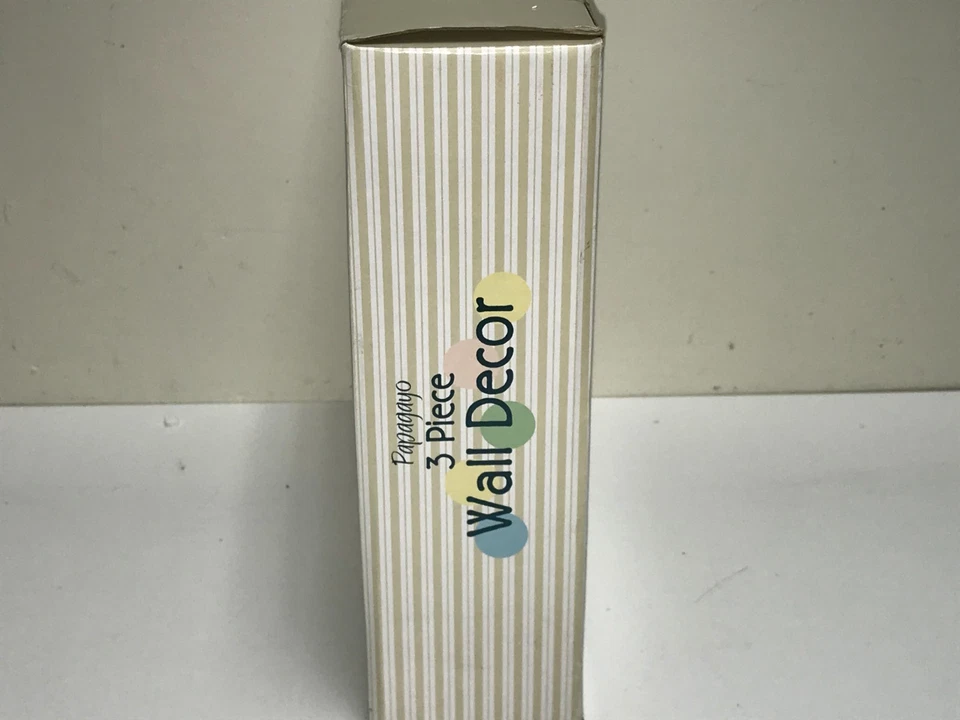 Papagayo por Lambs & Ivy Nuevo 3 PIEZAS PARED ARTE ANIMAL GUARDERÍA BEBÉ DECORACIÓN  Foto 4 de 4