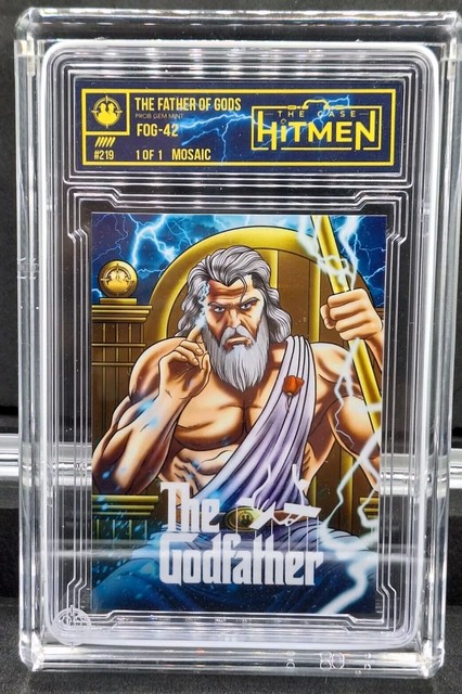 Case Hitmen The Father Of God's Mosaic 1/1 The Godfather Parallel Custom Art