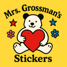   VINTAGE MRS. GROSSMANS STICKERS  RARE   RETIRED   HTF   NEW    Priced to Sell 
