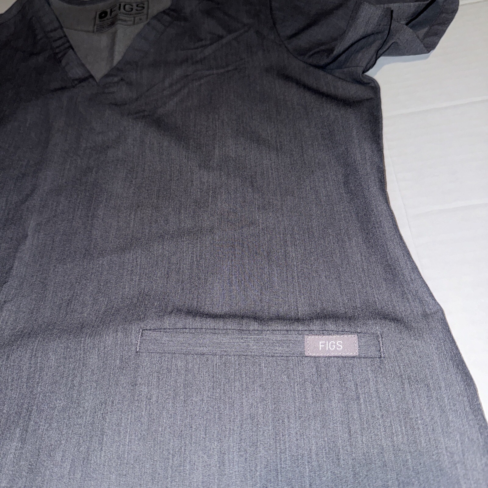 Figs Technical Collection Heather gray Two Pocket… - image 2