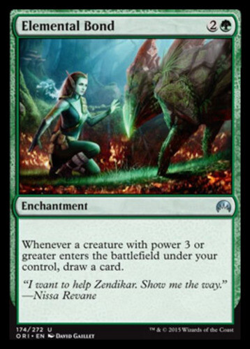 etb draw cards mtg Fate Foretold [Theros] Whenever a creature with power 3 or greater enters the battlefield under your control Mono white deck options in