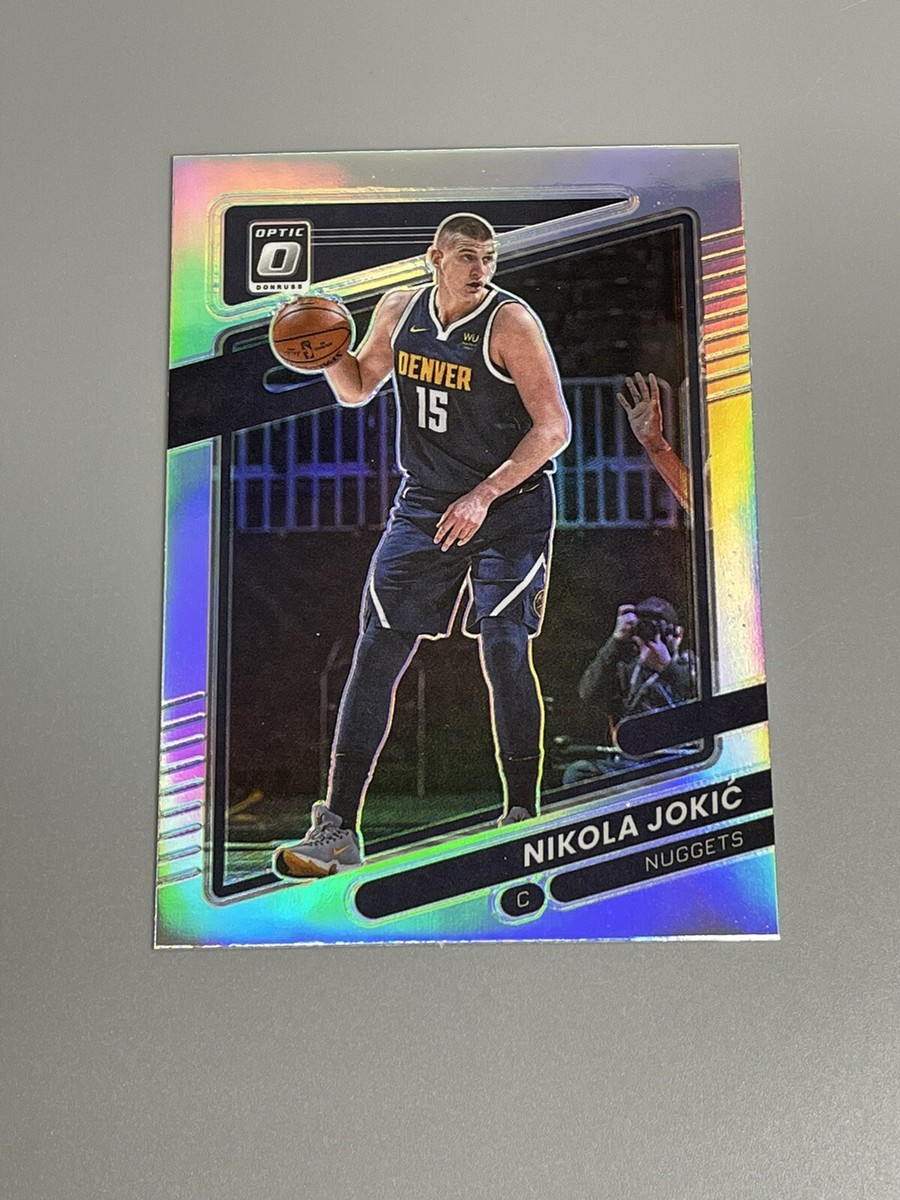 Nikola Jokic 2021-22 Panini Donruss Optic Silver Holo Prizm