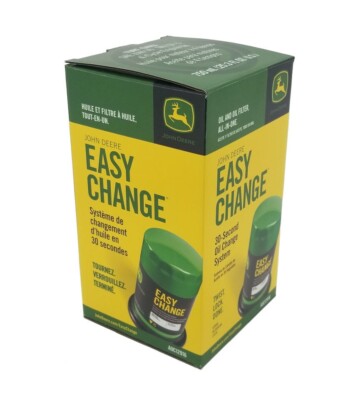 EASY  CHENGE 　 John Deere Easy Change 30-Second Oil Change System for E120–E180