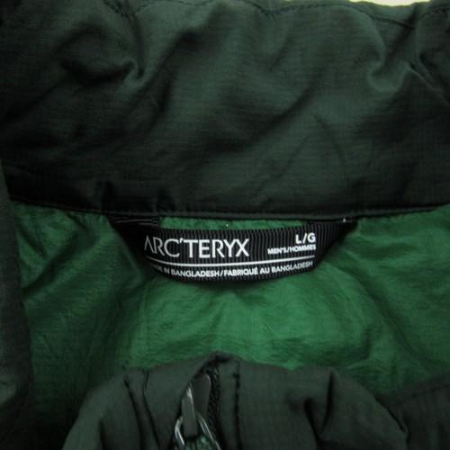 ArcTeryx Vest Mens Large Green Atom LT Full Zip Lightweight Hiking Outdoor - Picture 8 of 20