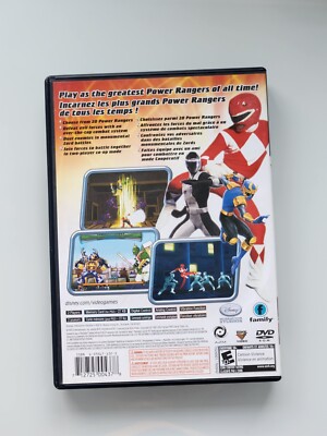 【PS2北米版】Power Rangers Super Legends Power Rangers Super Legends: 15th Anniversary ( PS2
