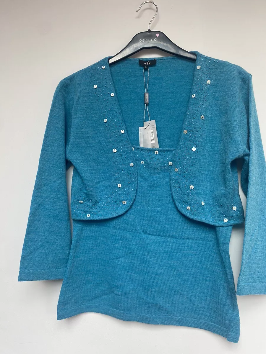 M S Per Una Bolero Cardigan With Matching Singlet Top