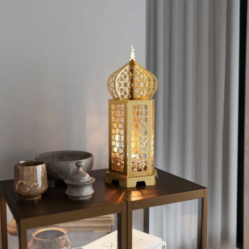 Ramadan Candle Lantern – Islamic Home Decoration, Ramadan Fanoos Lights - Picture 17 of 30