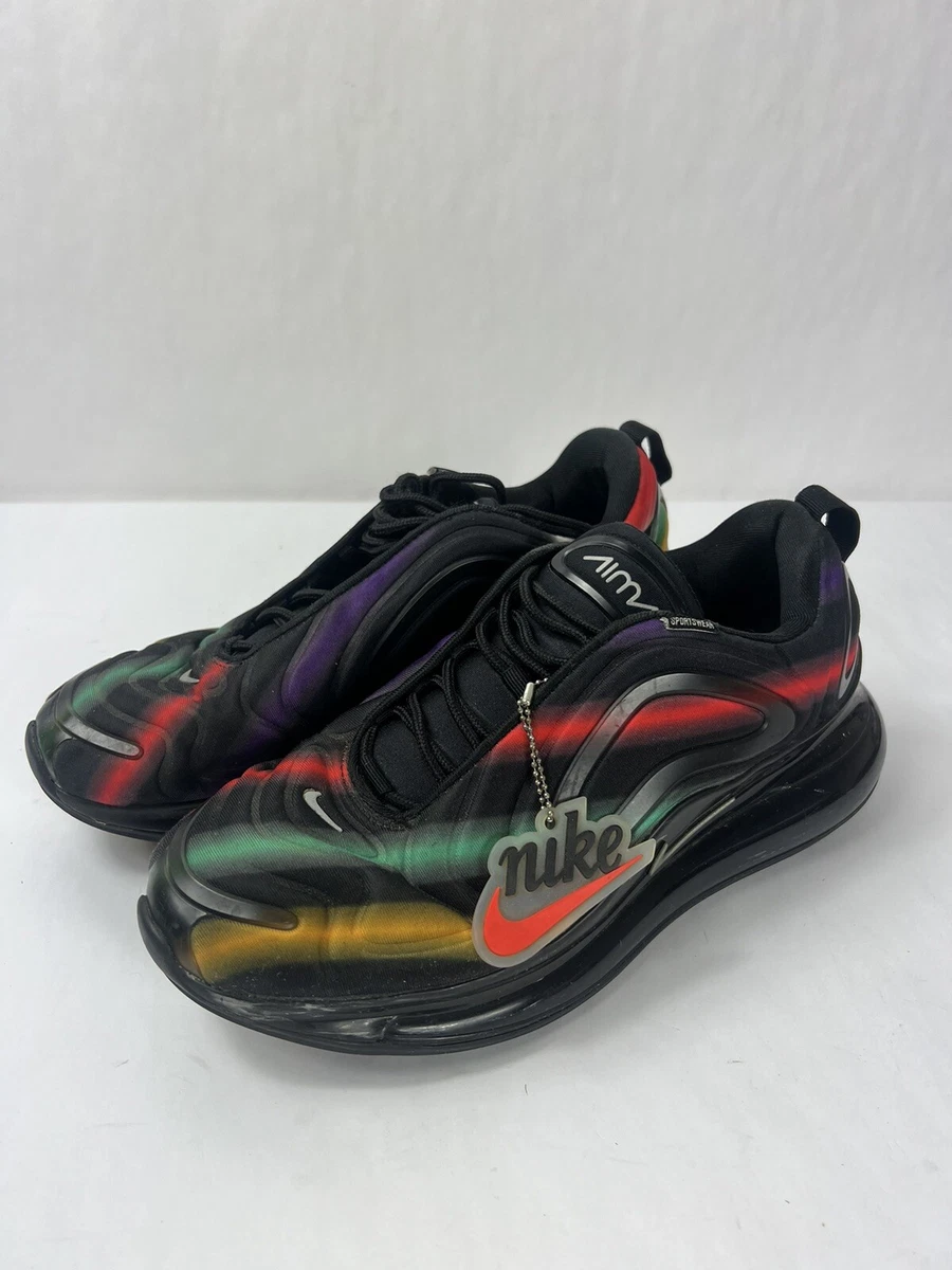 Nike air max 720 black neon streaks cheap