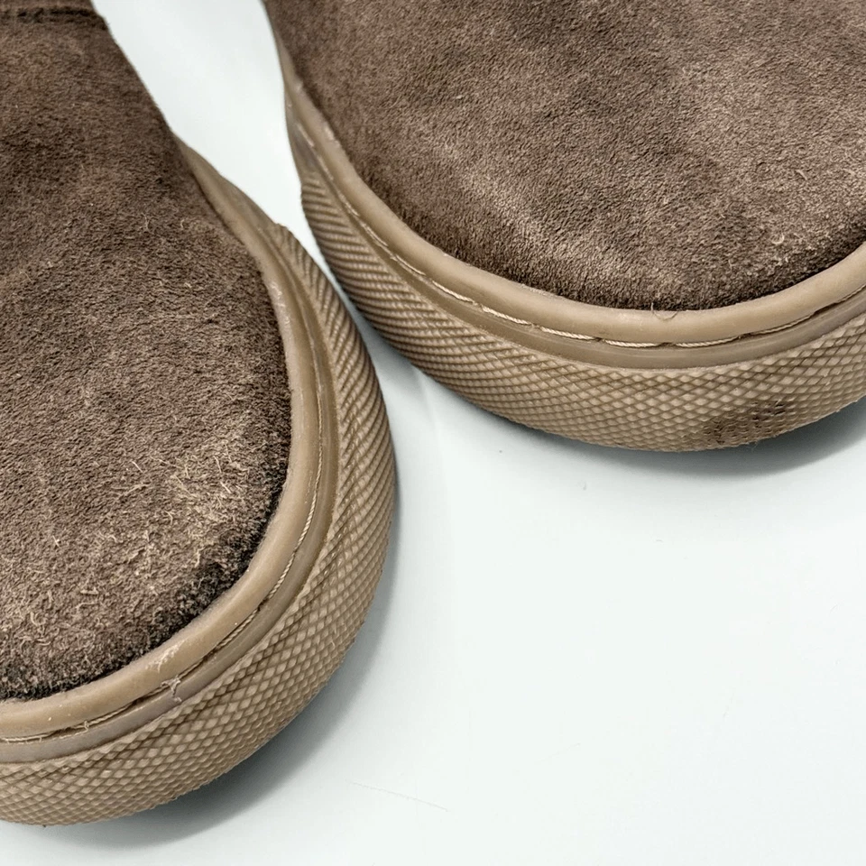 Мини Boden коричневый замшевый стороны молнии Chelsea ботинки - Kids ЕС 37 / США 7 - Изображение 3 из 4