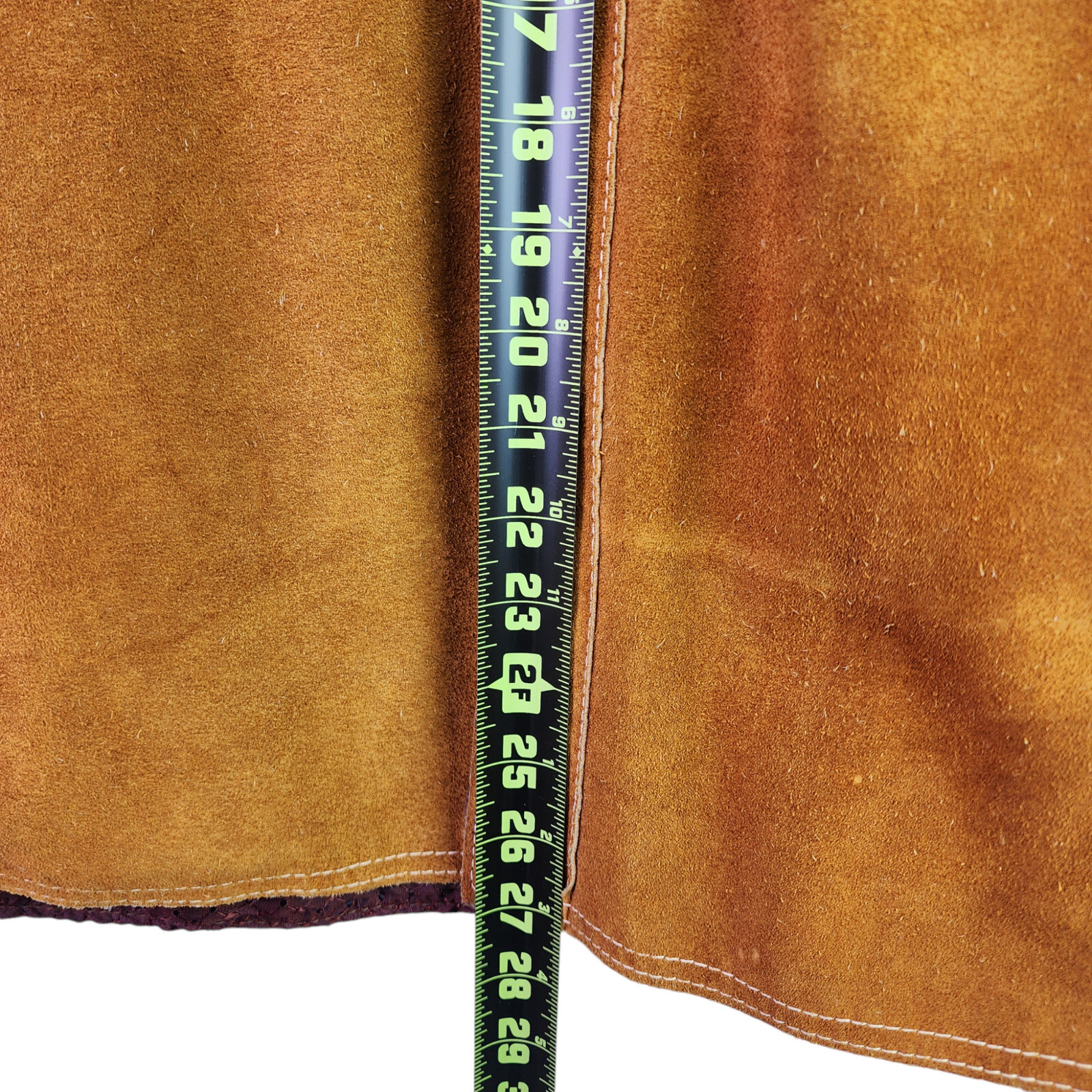 Vintage 1970s Joker Suede Rancher Jacket Western Styling Lined Huga 320319