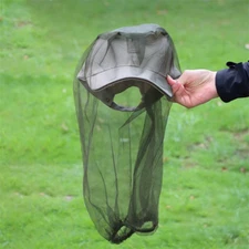 New Mosquito Hat Net Face Head Protector Foldable Outdoor Insect Gnat Head Cover