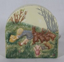 RARE VINTAGE DISNEY CHARPENTE CLASSIC POOH LAMP WALL MOUNT / TABLETOP 6 1/2 TALL