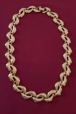 Vintage Napier Goldtone Open Link Necklace 20"