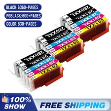 15PK PGI-280 CLI-281 XXL Ink Tanks chip for Canon TR7520 TS6120 TS6220 TS6320