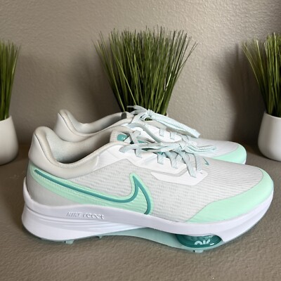 Nike Air Zoom Infinity Tour Next% White Mint Foam Golf Shoes DC5221-143  Size 10