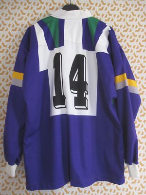 Maillot Rugby Vintage ASPTT Trappes #14 - Taille 5/XL, Occasion, Club Français