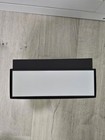 Chanel Designer Empty White With Black Gift Box With Tissue Paper 8.5" Square — photo 4