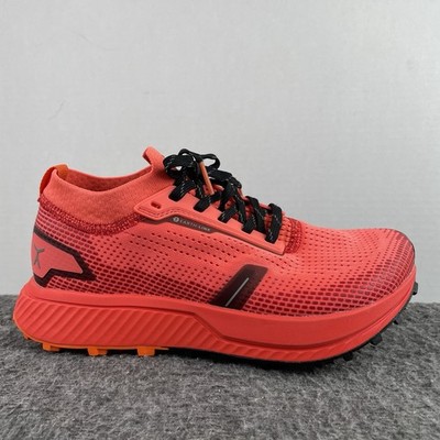 Flux Footwear Adapt Trail Runner Solar Red Knit Running Shoes