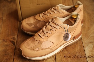 Hender Scheme Manual 28 Tan Leather Shoes Trainers Sneakers Mens UK 9 US 10 £867